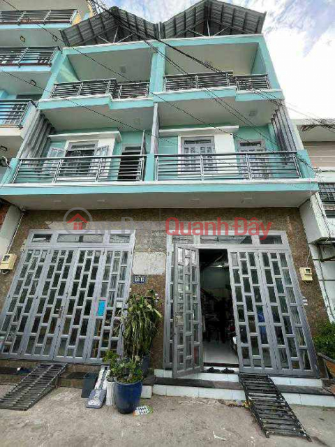 Nhà 3 Tầng - Hẻm ôtô, DT: 98m² , Bình Tân Giáp Tân Phú _0