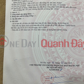 Owner needs to sell 159m2 of land in An Phu commune, My Duc, Hanoi, investment price _0