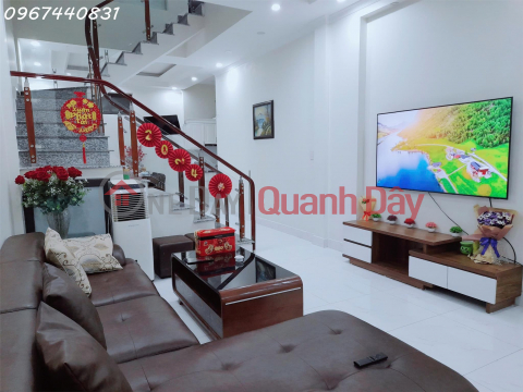 HOUSE FOR SALE 61.5m2 - 4 FLOORS - EXTREMELY BEAUTIFUL SOUTH DIRECTION - LANE 69 CHO CON - TRAI CAU - LE CHAN - HP _0