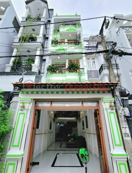 Nhà Ngộp! Lê Văn Thọ, gần CV Làng Hoa, 4x20m, 5 tầng, 8.6 tỷ Niêm yết bán