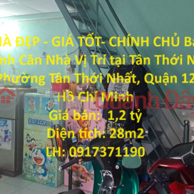 BEAUTIFUL HOUSE - GOOD PRICE - OWNER Sells House Quickly Location at Tan Thoi Nhat Ward - District 12 _0