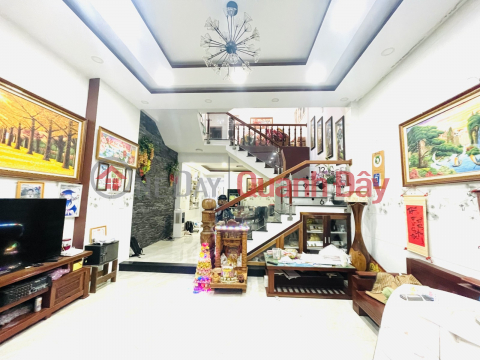 Front House for Sale Near Le Van Hien, Ngu Hanh Son District, Da Nang 95m2 3 Floors Only 4.X Billion _0