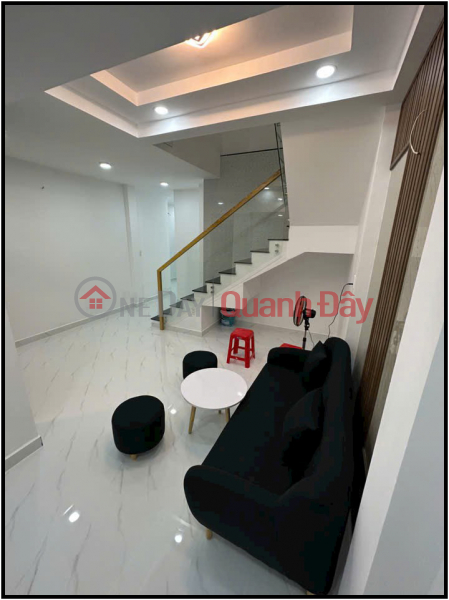 Beautiful cheap house 8 x 7m 1 ground floor 1 floor No Trang Long Street, Binh Thanh Dist, Ho Chi Minh City Sales Listings