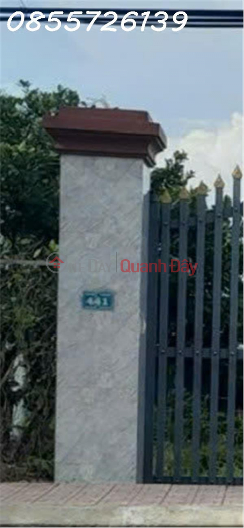 Bán đất tặng nhà mặt tiền 835B, Phước Lý, Cần Giuộc, Long An, giá siêu hời 14,9 tỷ, 496m2 _0