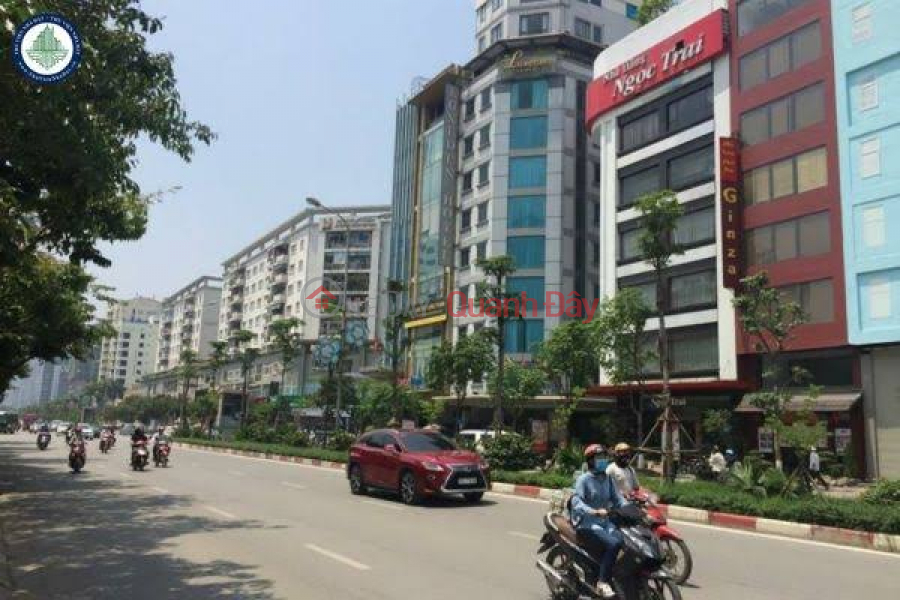 Property Search Vietnam | OneDay | Nhà ở | Niêm yết cho thuê, Cho thuê nhà mặt phố Trần Thái Tông căn góc 280m2 x 6 tầng + hầm, mặt tiền 14m