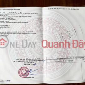 Cần bán nhanh ĐẤT CHÍNH CHỦ - Gần UBND và công an xã THẠCH HOÀ _0
