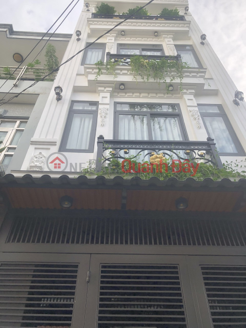 House for sale, Le Van Tho, Go Vap, car alley, 4 floors, price 7 billion more _0