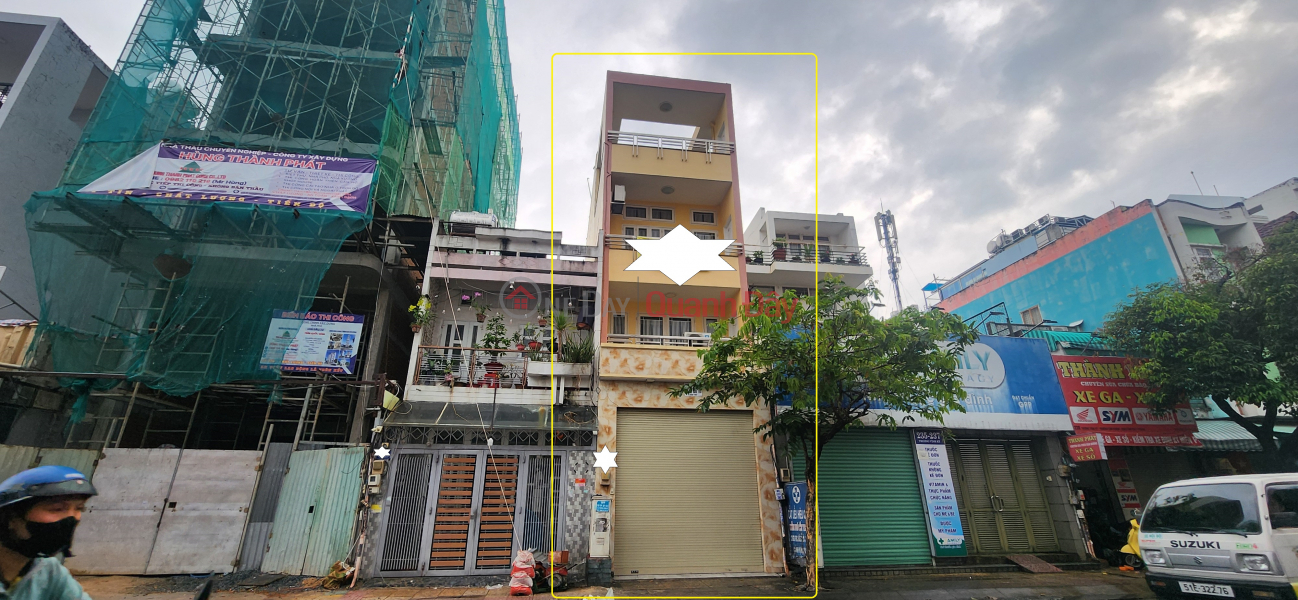 Property Search Vietnam | OneDay | Residential, Rental Listings | House for rent on Truong Vinh Ky street, Tan Phu district, 75m², 4 floors, 32 million VND - Bustling service area.