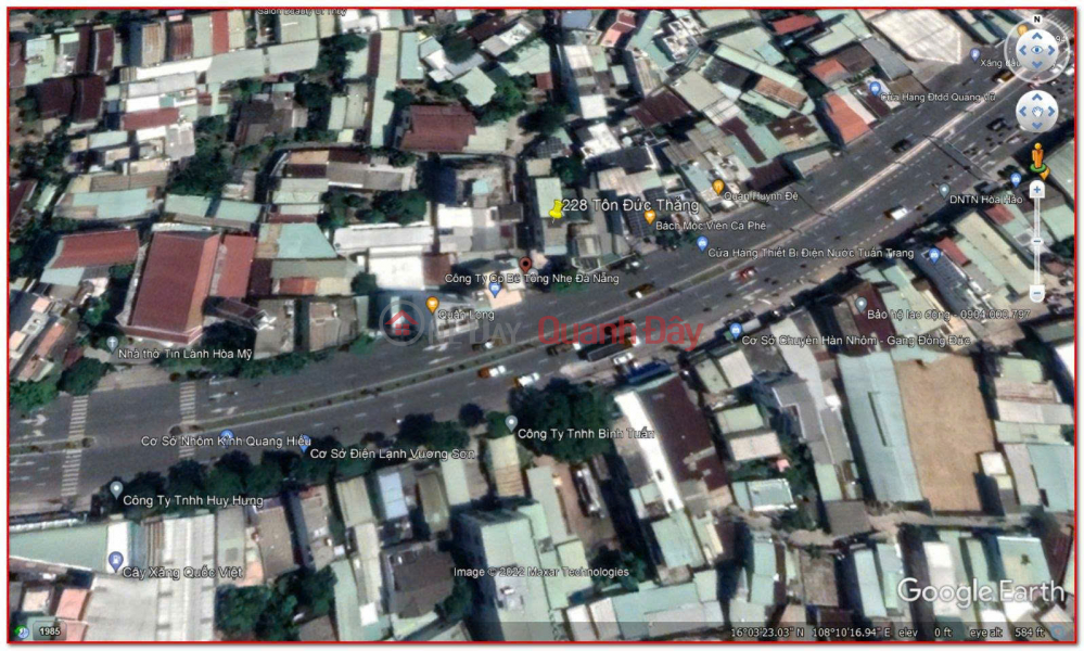 CORNER LOT 2 FRONTAGES 202M2 – FRONTAGE ON TON DUC THANG – ONLY 13.5 BILLION Sales Listings