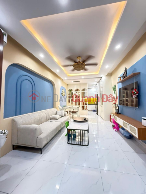 For just over 7 billion VND, you can own a 37m2, 5-story house with an elevator, 30m from a road accessible by car, in Tay Thang Long - Phuc Ly area. _0
