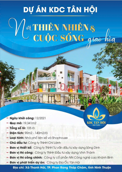 Reach your dream home at Tan Hoi Residential Area - Bao An Ward Sales Listings