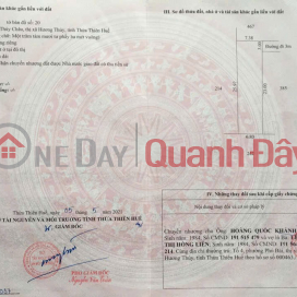 OWNER'S LAND - GOOD PRICE - NEED TO SELL LAND LOT IN Thuy Chau ward, Huong Thuy town - THUA THIEN HUE _0