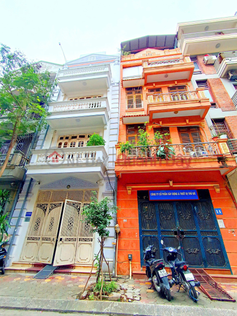 Car garage, 5 houses away from the street, Hoang Cau subdivision 55m² x 5 floors, 5m frontage - 19 billion _0