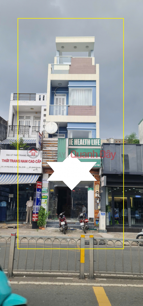 RARE - House for rent in Hoa Binh, 72m2, 3 floors, ST - NEAR MARKET _0