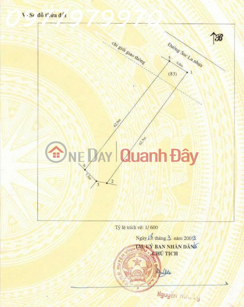 Property Search Vietnam | OneDay | Residential | Sales Listings, Rare opportunity on National Highway 762, Vinh An, 3.1 billion VND, 677m2 of land with a valid ownership certificate.