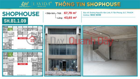 CHO THUÊ SHOPHOUSE LAVIDA PLUS – QUẬN 7 _0