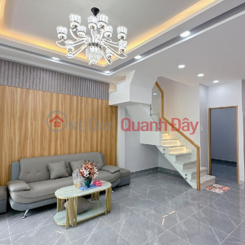 HOUSE FOR SALE IN DISTRICT 6 - TAN HOA DONG STREET - NEW 2-STORY HOUSE - HIGH QUALITY INTERIOR - 45M2 - 5.3 BILLION _0