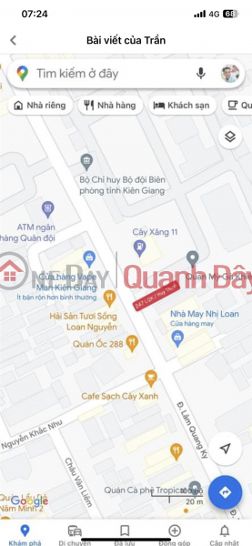 Property Search Vietnam | OneDay | Cho thuê | Niêm yết cho thuê, CHÍNH CHỦ CHO THUÊ Mặt Bằng Kinh Doanh Vị Trí Đắc Địa Tại TP Rạch Giá - Kiên Giang