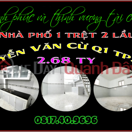 Beautiful small house with 1 ground floor and 2 floors in the center of District 1, Ho Chi Minh City _0