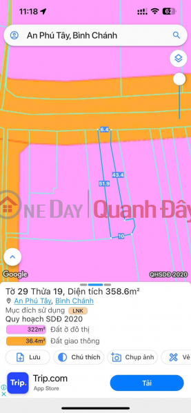 đ 13 tỷ, NHÀ MẶT TIỀN – GIÁ TỐT – CHÍNH CHỦ CẦN BÁN Tại 578A ấp 1, Xã An Phú Tây, Huyện Bình Chánh