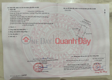 Chính chủ gửi bán lô đất Phù Liễn, Hải Phòng - Ô tô vào tận đất cách mặt đường chỉ 30m _0