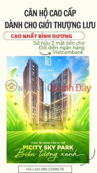 Căn hộ CAO NHẤT - ĐẲNG CẤP NHẤT dành cho giới thượng lưu Niêm yết bán