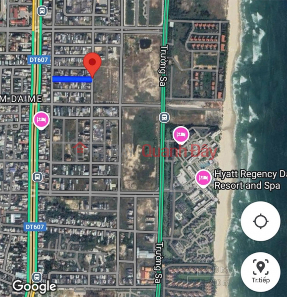 Land for sale on Son Thuy Dong 3 street, Son Thuy beach area. Beautiful location, near the sea, cheap price for investment., Vietnam, Sales đ 4 Billion