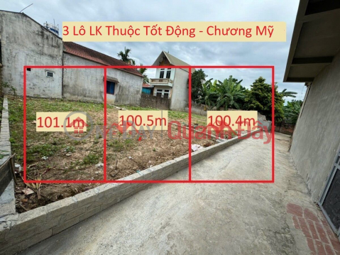CHÍNH CHỦ CẦN BÁN LÔ ĐẤT 101,1M TẠI QUẢNG BỊ-CHƯƠNG MỸ-HÀ NỘI _0