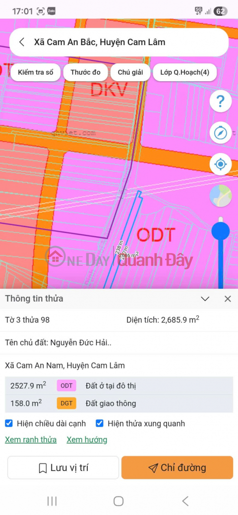 BEAUTIFUL LAND - PROFITABLE INVESTMENT - Owner Needs to Sell Land Lot in Cam An Bac Commune, Cam Lam, Khanh Hoa _0