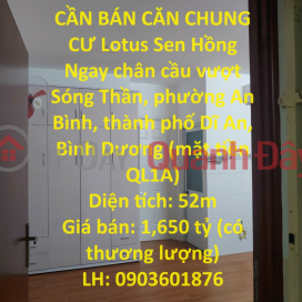 FOR SALE Lotus Sen Hong APARTMENT with registration, 2 bedrooms, 2 bathrooms, corner apartment facing Southeast, Cool - GOOD PRICE _0