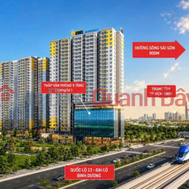 Own a 2-bedroom Bcons NewSky apartment for only 295 million VND, with 4-sided river views, original price 2.7 billion VND, and premium amenities. _0