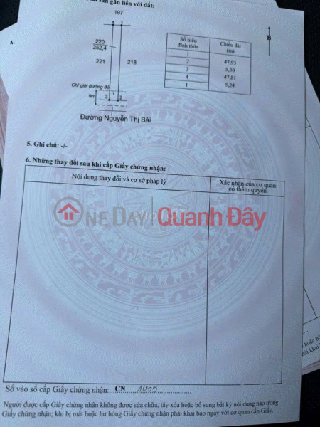 đ 4.4 Billion, Owner Sells 500m2 Residential Land Fronting Main Road - Next to Vinhomes Project in Can Giuoc Town