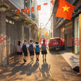 Beautiful 6-story house on Hong Tien street, with garage, elevator, suitable for business, wider at the back, fully furnished. _0