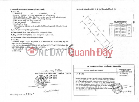 HOT HOT - OWNER NEEDS TO SELL FACTORY\/WAREHOUSE WITH 2 STREET FRONTAGES - NEAR RING ROAD 3 IN BINH CHANH, HO CHI MINH CITY _0