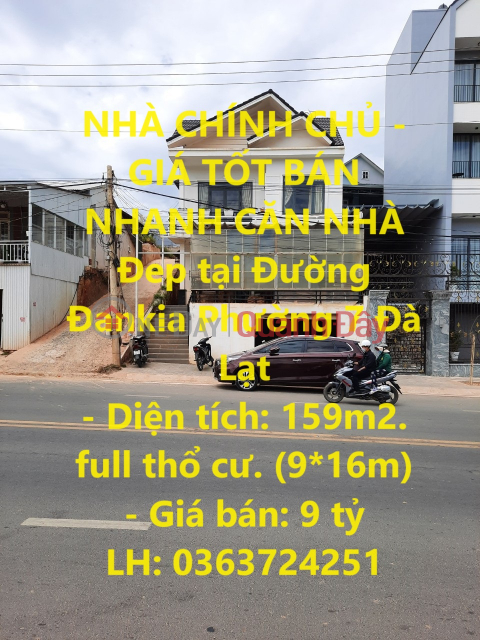 OWNER HOUSE - GOOD PRICE QUICK SELLING BEAUTIFUL HOUSE on Dankia Street, Ward 7, Da Lat _0