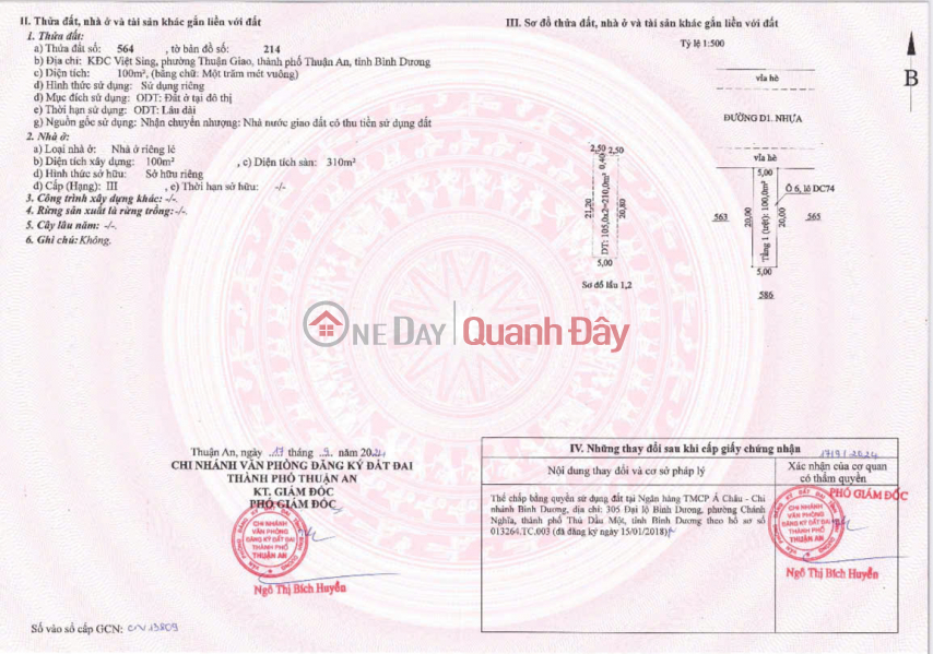 NHÀ ĐẸP - MẶT TIỀN- Chính Chủ Bán Gấp Nhà Đường D1, KDC Vietsing, Thuận An, TP HCM, Việt Nam, Bán đ 18,9 tỷ