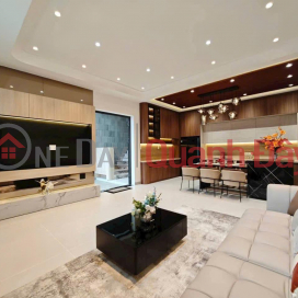 8m wide house, 4 floors, modern interior, next to Phu My Hung, just over 8 billion VND. _0