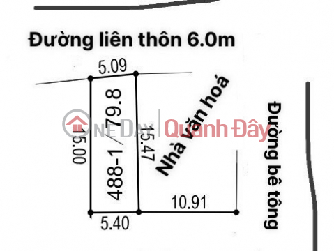 Several hundred million lots of 80m2 with 5.1m frontage. Blooming back attracts fortune. Inter-village main axis, business OK. close to home _0