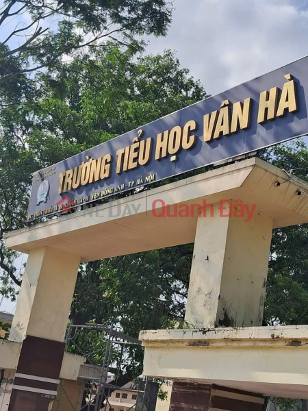 đ 3.19 Billion, LAND FOR SALE WITH FREE 4-level house 91m² IN VAN HA, DONG ANH - SUPER CHEAP PRICE!