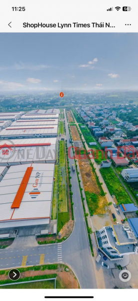 HIẾM! Dãy đất nền 2 mặt tiền trước cổng KCN Sam Sung-Yên Bình. Diện tích 108m2, là đất sau đấu giá của nhà Niêm yết bán