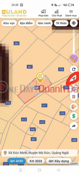 GENERAL FOR SALE QUICKLY Land Lot In Duc Minh Commune, Mo Duc District, Quang Ngai Province, Vietnam Sales đ 79 Million