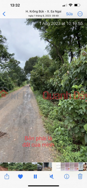 Owner's land 586.9m2, 8m road, Ea Tar commune, Cu Mgar district, Dak Lak province. Contact 0909888117 Sales Listings