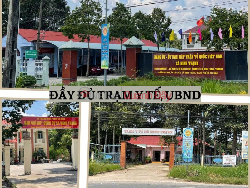 OWN LAND RIGHT NEXT TO THE MARKET, SCHOOL, AND PEOPLE'S COMMITTEE OF MINH THANH COMMUNE, DAU TIENG DISTRICT, BINH DUONG PROVINCE | Vietnam, Sales đ 1.84 Billion
