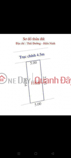 Property Search Vietnam | OneDay | Nhà ở, Niêm yết bán, GIÁ HƠN TỶ DT 116 M ĐƯƠNG TO THÔNG RỘNG 4,5 M CÁCH SÂN BAY NỘI BÌA 1,5KM