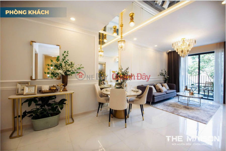 đ 1.38 Billion, THE MAISON Apartment - Only 1.38 billion\\/apartment, Fully High-end Furniture