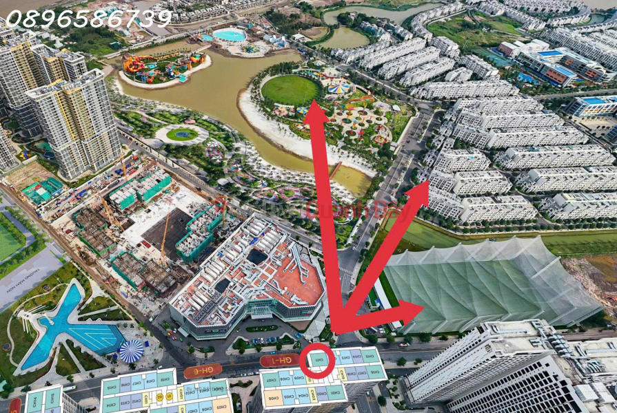 Bán căn hộ Vinhomes Grand Park Quận 9, view hoa hậu, hướng đông nam, DT 69.2m2 Niêm yết bán