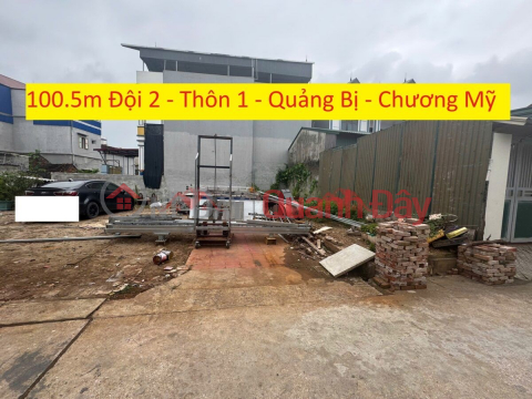 CHÍNH CHỦ CẦN BÁN LÔ ĐẤT 100,5M TẠI QUẢNG BỊ-CHƯƠNG MỸ-HÀ NỘI _0