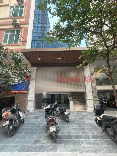 VIP OFFICE BUILDING - Car-avoiding Alley, Doanh Residential Area, Duong Khue Street, 80m2, 9 Floors, 6m Frontage, 46.9 Billion _0