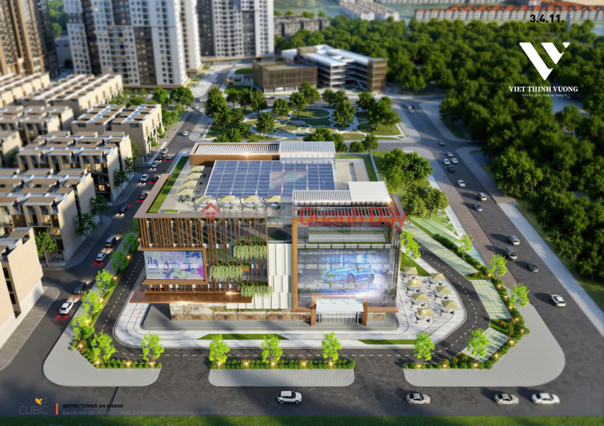 Mở bán chính thức tòa thương mại dự án Metro Tower An Khánh - Vị trí đẹp nhất, tiện ích đỉnh cao | Việt Nam Bán đ 5,1 tỷ