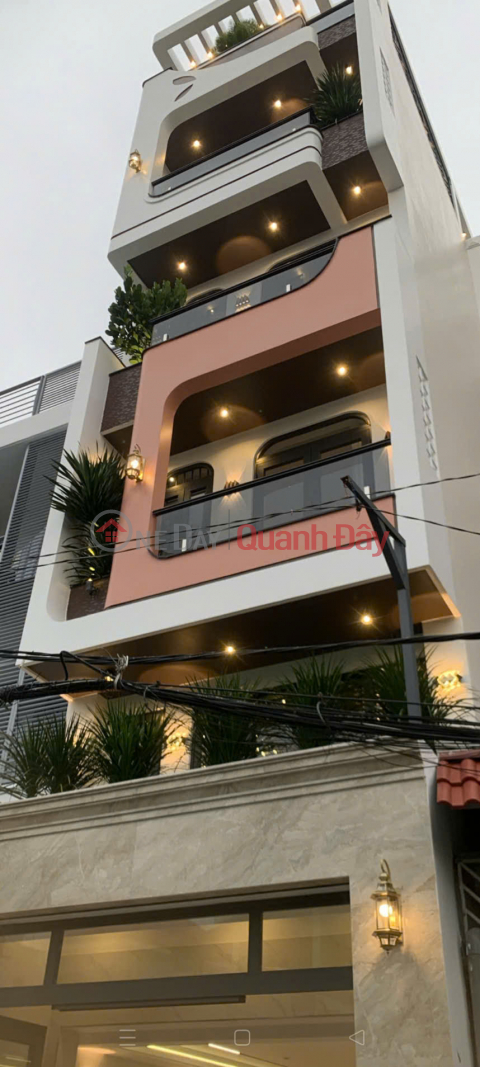 Siêu phẩm Phạm Văn Chiêu Gò Vấp 15 tỷ 80m2, 5 tầng có thang máy, hẻm xe hơi né, nội thất đầy đủ chỉ việc sách _0